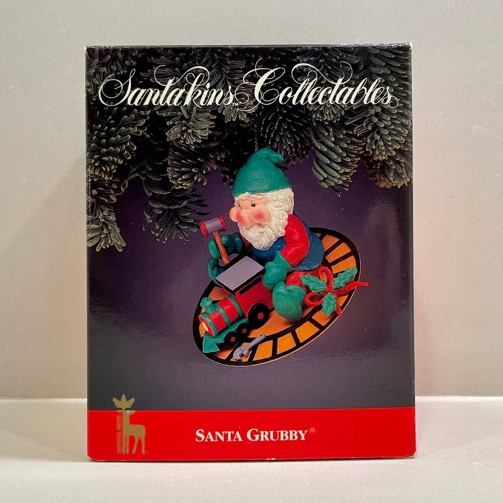 Vintage Santa’s Pride Santakins Collectibles Santa Grubby Ornament